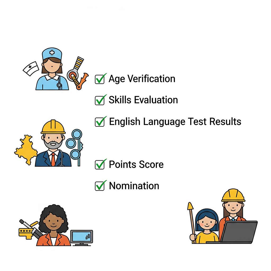 eligibility criteria for 491 visa