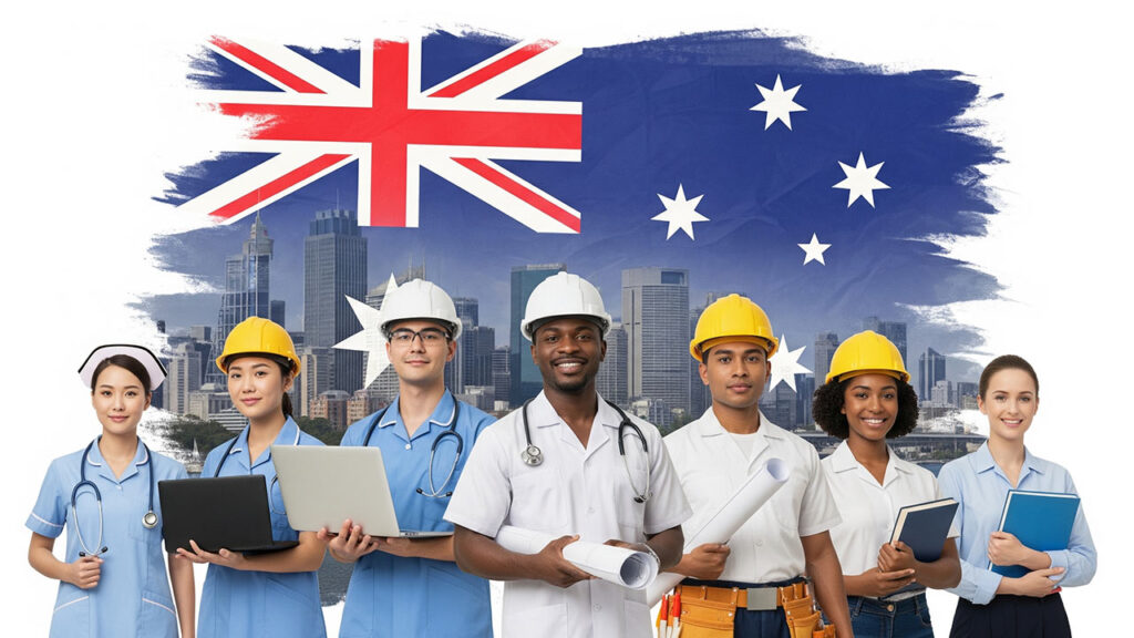 top in demand jobs for permanent residency to Australia